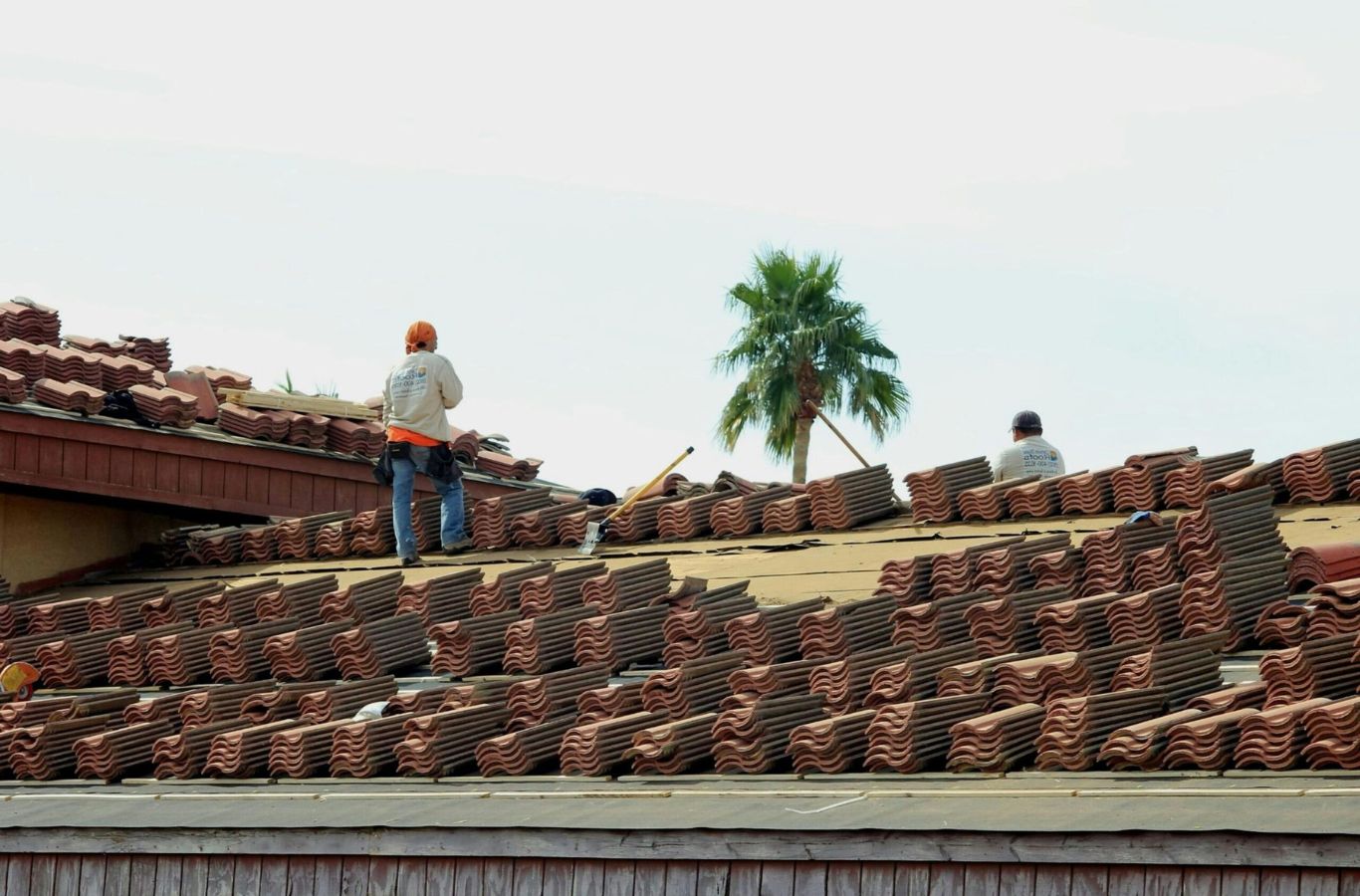 A Kodiak Roofing technician working on a roof replacement project in Eagle, ID, showcasing reliability and professionalism. Roof Replacement near me.